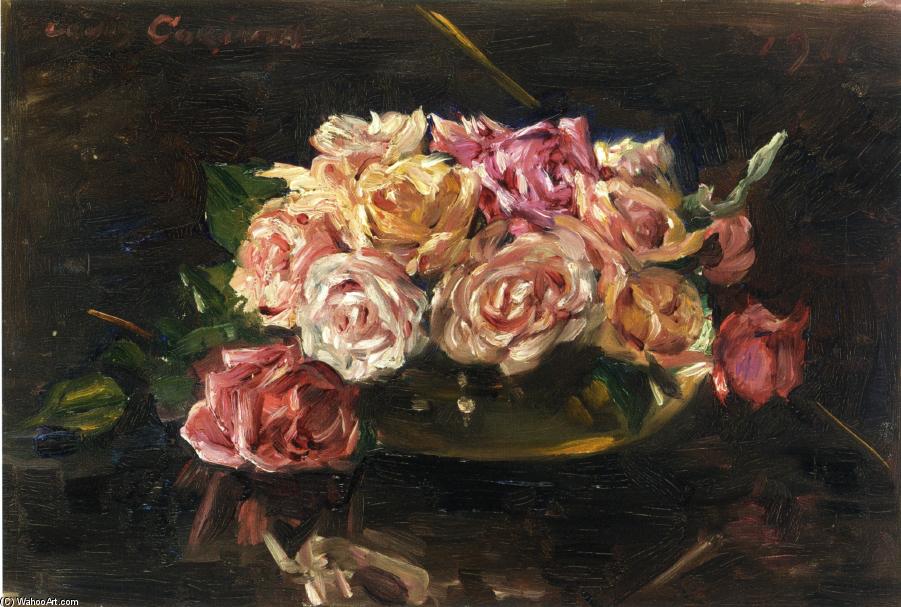 Wikioo.org - The Encyclopedia of Fine Arts - Painting, Artwork by Lovis Corinth (Franz Heinrich Louis) - Roses