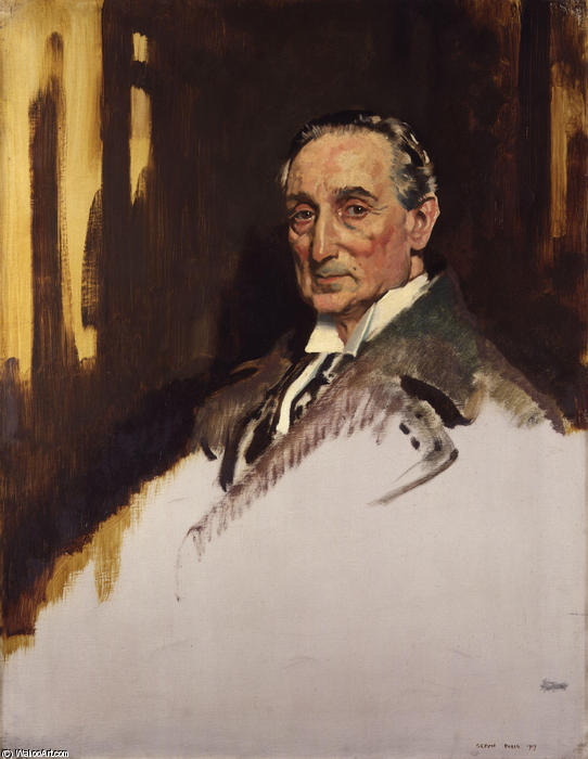 Wikioo.org - The Encyclopedia of Fine Arts - Painting, Artwork by William Newenham Montague Orpen - Rufus Isaacs, 1st Marquess of Reading