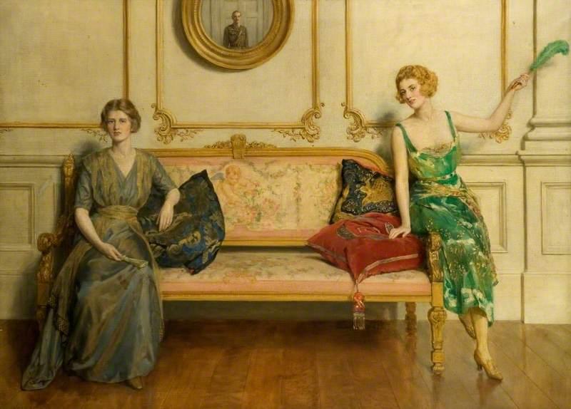 WikiOO.org - Encyclopedia of Fine Arts - Lukisan, Artwork John Maler Collier - Sacred and Profane Love