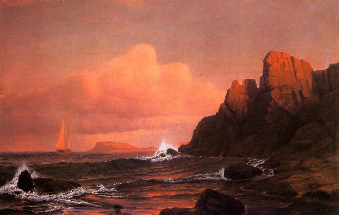 Wikioo.org - สารานุกรมวิจิตรศิลป์ - จิตรกรรม Francis A Silva - Sailing into the Sunset