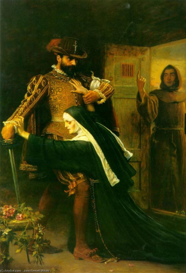 Wikioo.org - Encyklopedia Sztuk Pięknych - Malarstwo, Grafika John Everett Millais - Saint Bartholomew's Day