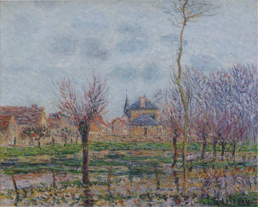 WikiOO.org - Encyclopedia of Fine Arts - Maľba, Artwork Gustave Loiseau - Saint Cyr du Vaudreuil
