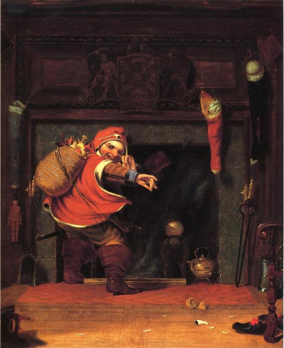 Wikioo.org - The Encyclopedia of Fine Arts - Painting, Artwork by Robert Walter Weir - Saint Nicholas