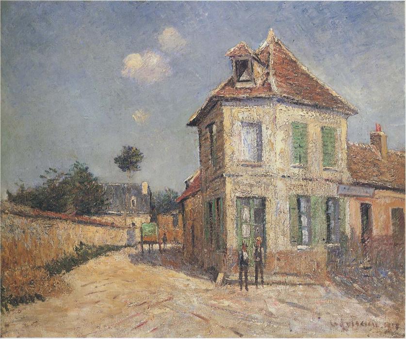 Wikioo.org - The Encyclopedia of Fine Arts - Painting, Artwork by Gustave Loiseau - Saint Ouen