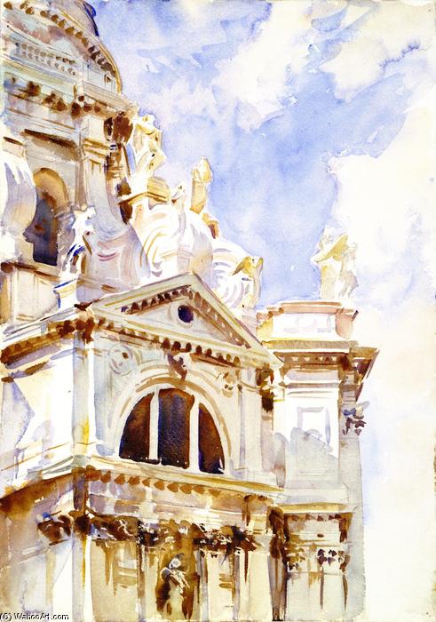 Wikioo.org - The Encyclopedia of Fine Arts - Painting, Artwork by John Singer Sargent - The Salute, Venice