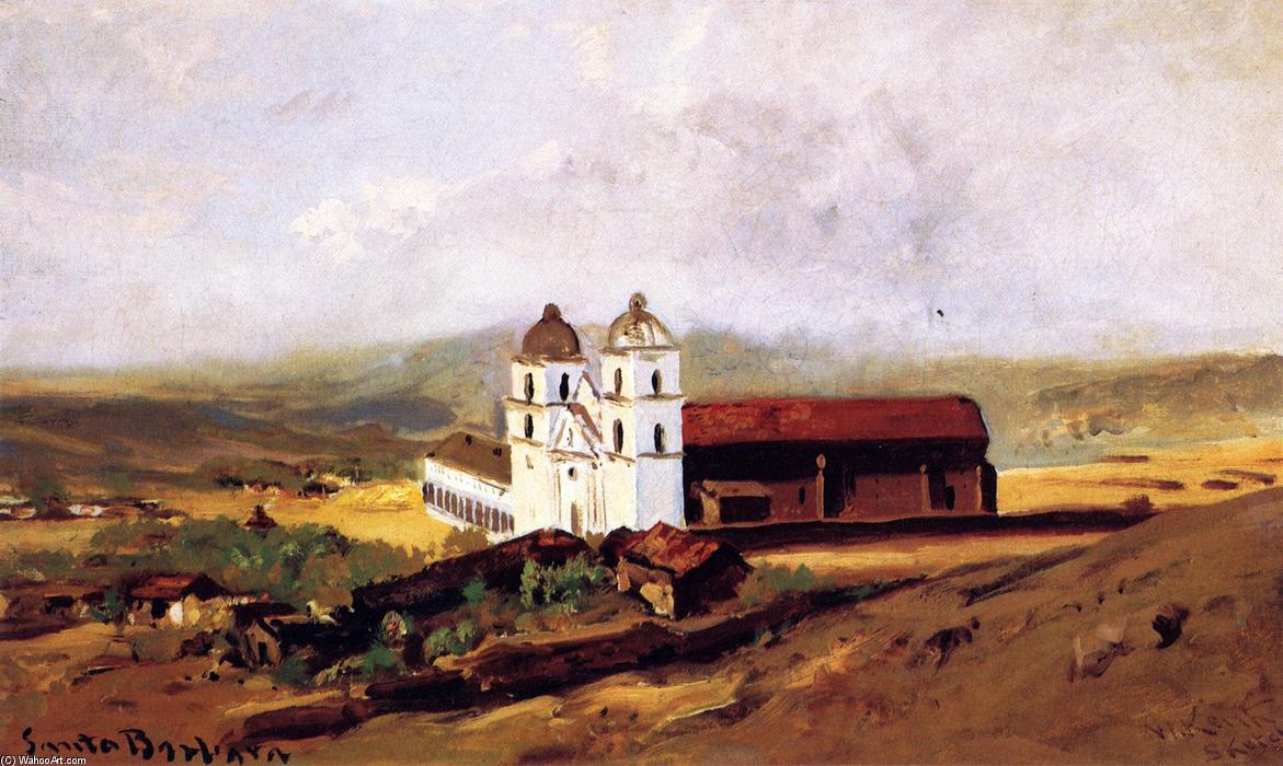 Wikioo.org - The Encyclopedia of Fine Arts - Painting, Artwork by William Keith - Santa Barbara Mission