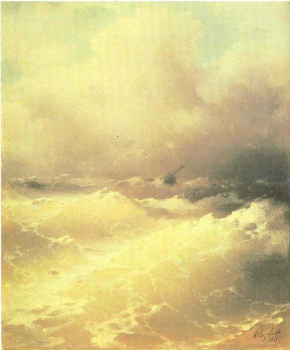Wikioo.org - The Encyclopedia of Fine Arts - Painting, Artwork by Ivan Aivazovsky - Sea