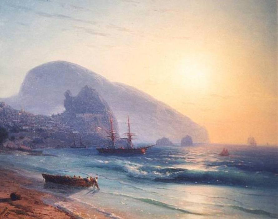 WikiOO.org - Εγκυκλοπαίδεια Καλών Τεχνών - Ζωγραφική, έργα τέχνης Ivan Aivazovsky - Seascape