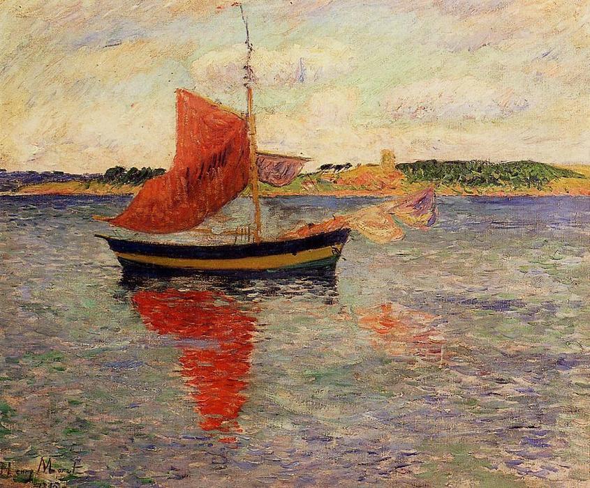 Wikioo.org - The Encyclopedia of Fine Arts - Painting, Artwork by Henri Moret - Seascape