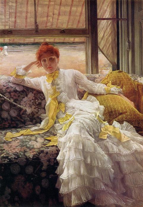 Wikioo.org - The Encyclopedia of Fine Arts - Painting, Artwork by James Jacques Joseph Tissot - Seaside