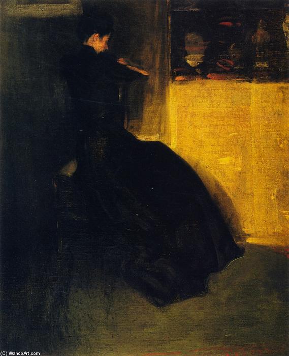 WikiOO.org - Enciklopedija dailės - Tapyba, meno kuriniai Alfred Henry Maurer - Seated Woman
