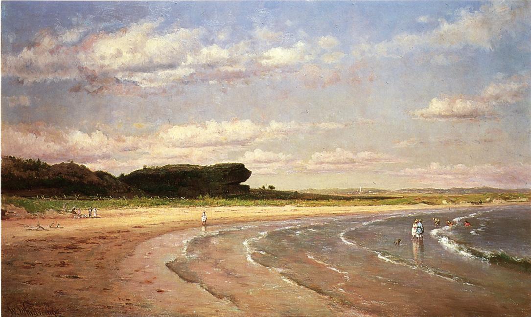 WikiOO.org - Encyclopedia of Fine Arts - Maľba, Artwork Thomas Worthington Whittredge - Second Beach