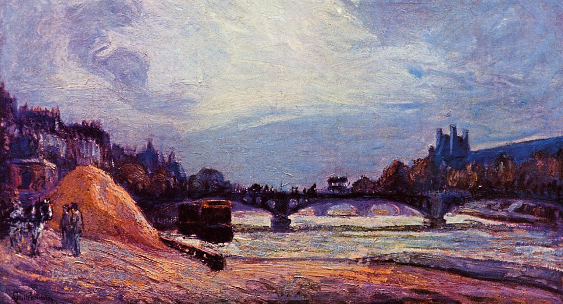 Wikioo.org - The Encyclopedia of Fine Arts - Painting, Artwork by Jean Baptiste Armand Guillaumin - The Seine at Charenton