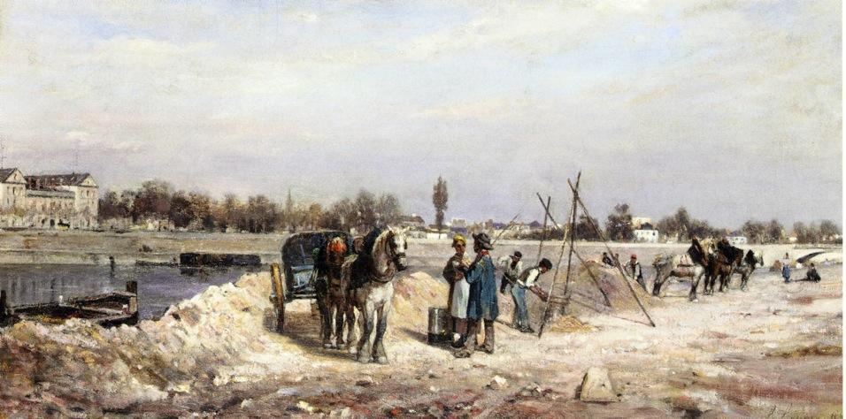 WikiOO.org - Енциклопедія образотворчого мистецтва - Живопис, Картини
 Stanislas Lepine - The Seine at Sèvres