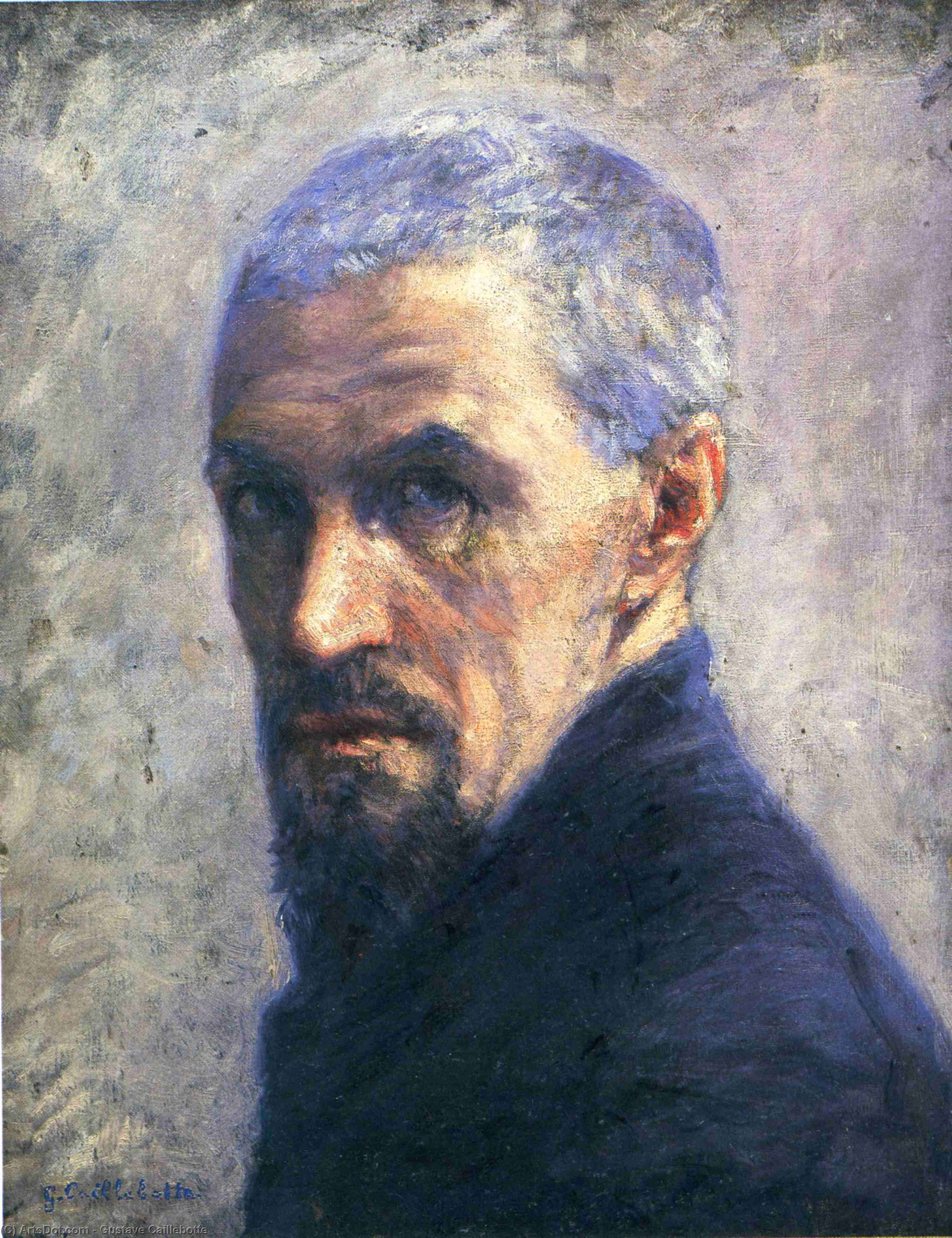 Wikioo.org - สารานุกรมวิจิตรศิลป์ - จิตรกรรม Gustave Caillebotte - Self-Portrait