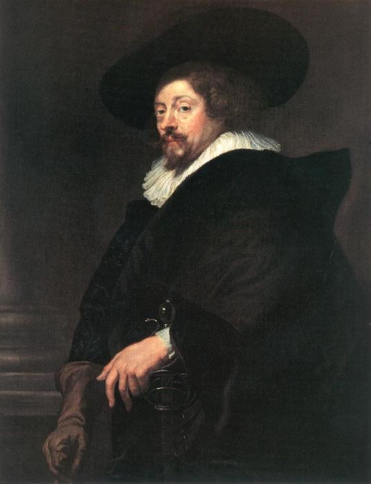 Wikioo.org - The Encyclopedia of Fine Arts - Painting, Artwork by Peter Paul Rubens - Self-Portrait