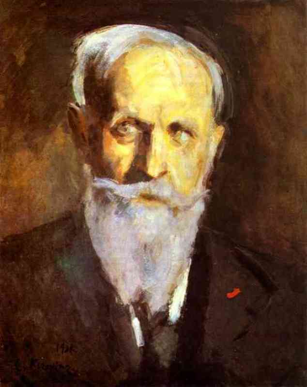 WikiOO.org - Encyclopedia of Fine Arts - Maleri, Artwork Konstantin Alekseyevich Korovin - Self Portrait