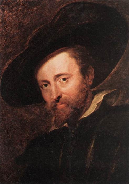 WikiOO.org – 美術百科全書 - 繪畫，作品 Peter Paul Rubens - 自画像