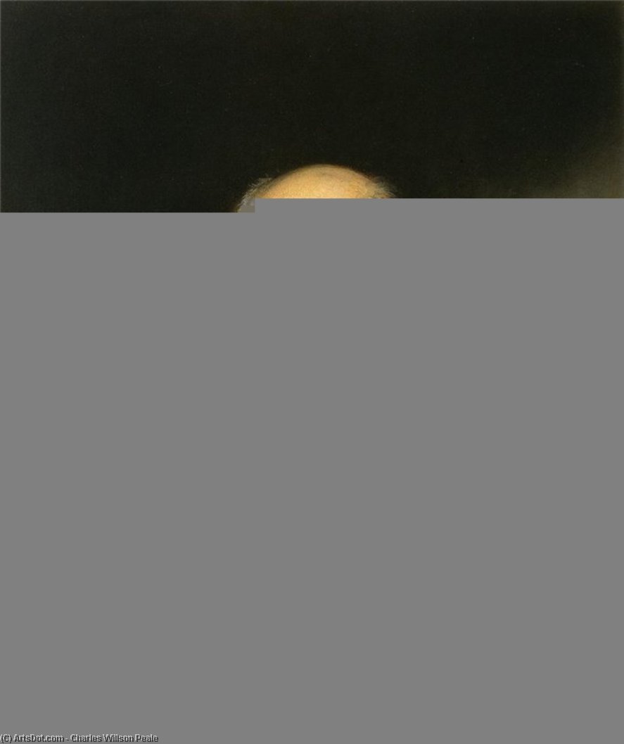 Wikioo.org – La Enciclopedia de las Bellas Artes - Pintura, Obras de arte de Charles Willson Peale - retrato del uno mismo