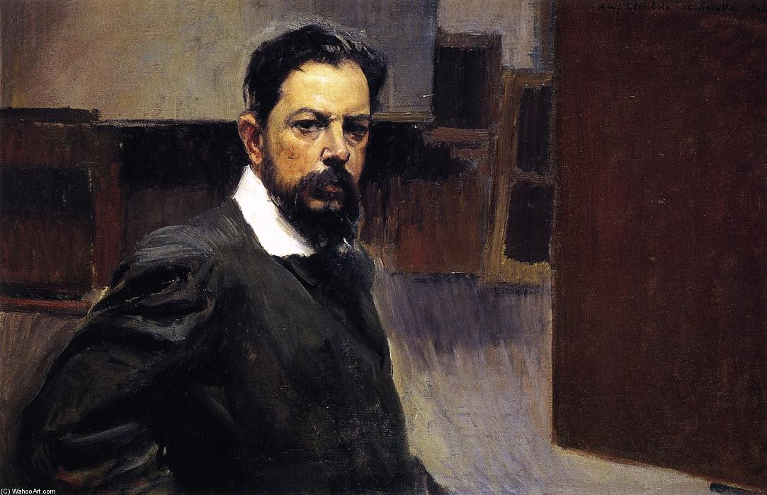 WikiOO.org - Encyclopedia of Fine Arts - Malba, Artwork Joaquin Sorolla Y Bastida - Self Portrait