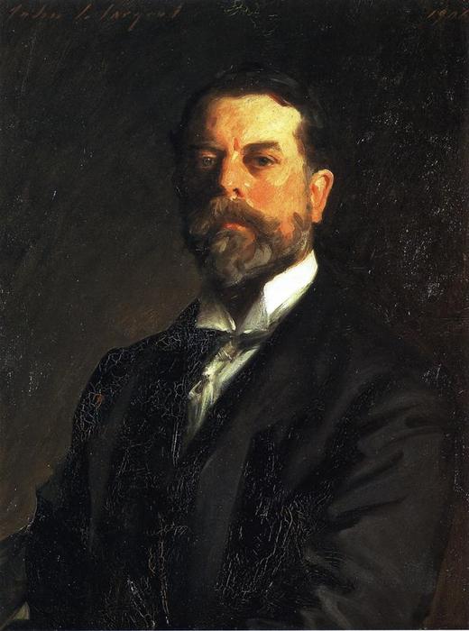 WikiOO.org - دایره المعارف هنرهای زیبا - نقاشی، آثار هنری John Singer Sargent - Self Portrait