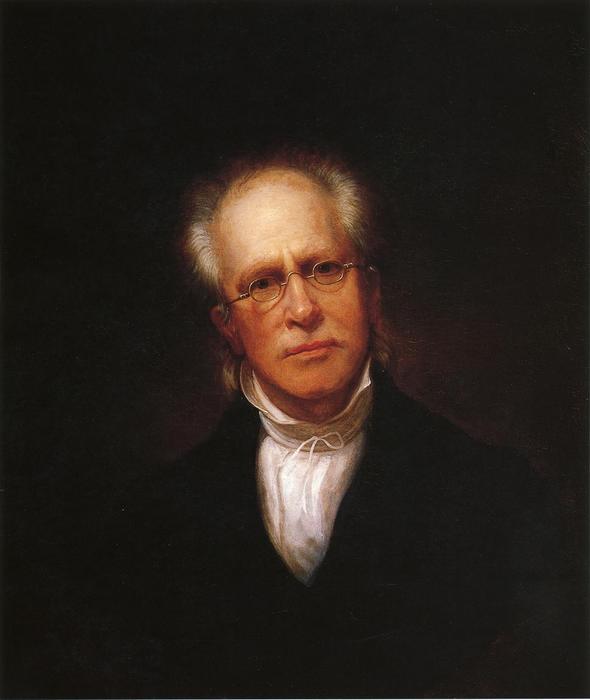 Wikioo.org - The Encyclopedia of Fine Arts - Painting, Artwork by Rembrandt Peale - Self Portrait