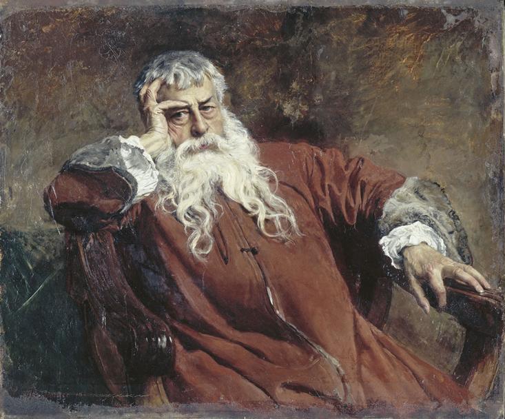 Wikioo.org - The Encyclopedia of Fine Arts - Painting, Artwork by Jean Louis Ernest Meissonier - Self portrait