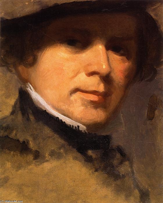 Wikioo.org - Bách khoa toàn thư về mỹ thuật - Vẽ tranh, Tác phẩm nghệ thuật Robert Walter Weir - Self Portrait