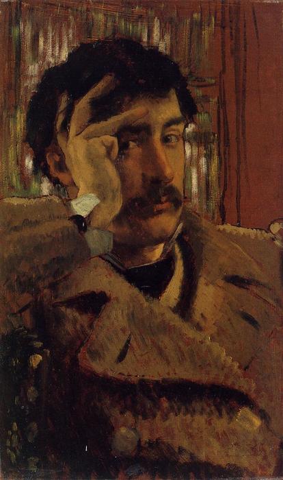 Wikioo.org - The Encyclopedia of Fine Arts - Painting, Artwork by James Jacques Joseph Tissot - Self Portrait