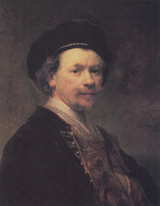 Wikioo.org – L'Enciclopedia delle Belle Arti - Pittura, Opere di Rembrandt Van Rijn - autoritratto 26