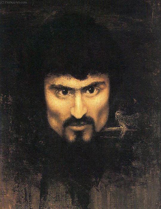 WikiOO.org - Encyclopedia of Fine Arts - Maleri, Artwork Giovanni Segantini - Self portrait