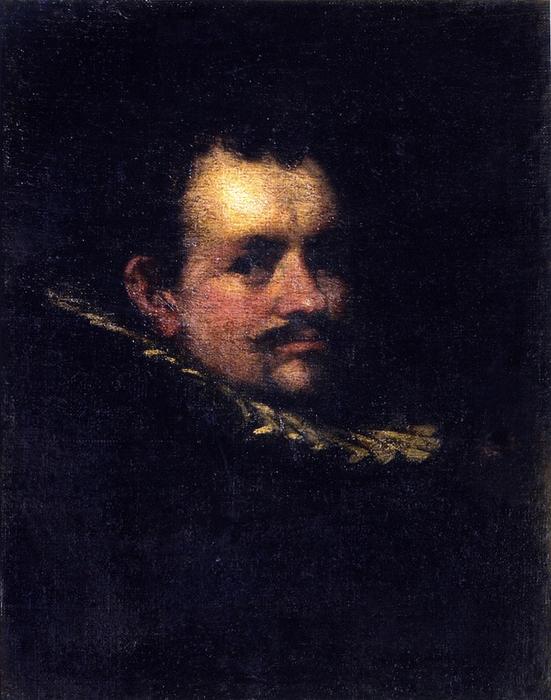 Wikioo.org - The Encyclopedia of Fine Arts - Painting, Artwork by Hans Von Aachen - Self Portrait