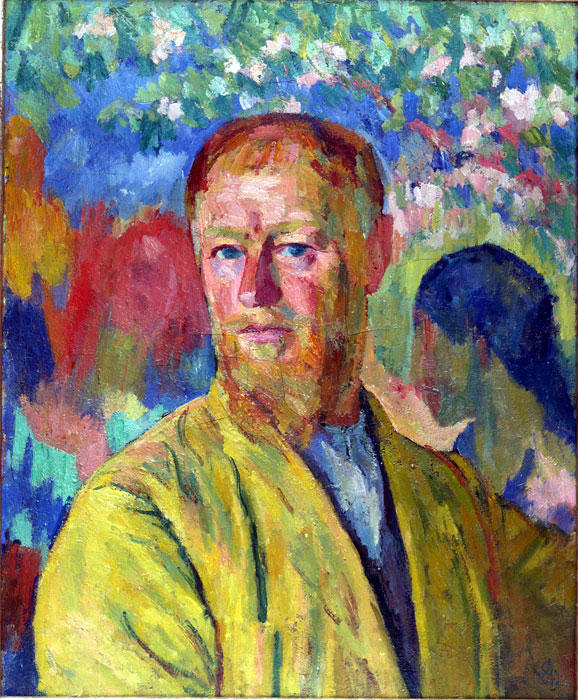 Wikioo.org - The Encyclopedia of Fine Arts - Painting, Artwork by Giovanni Giacometti - Self portrait