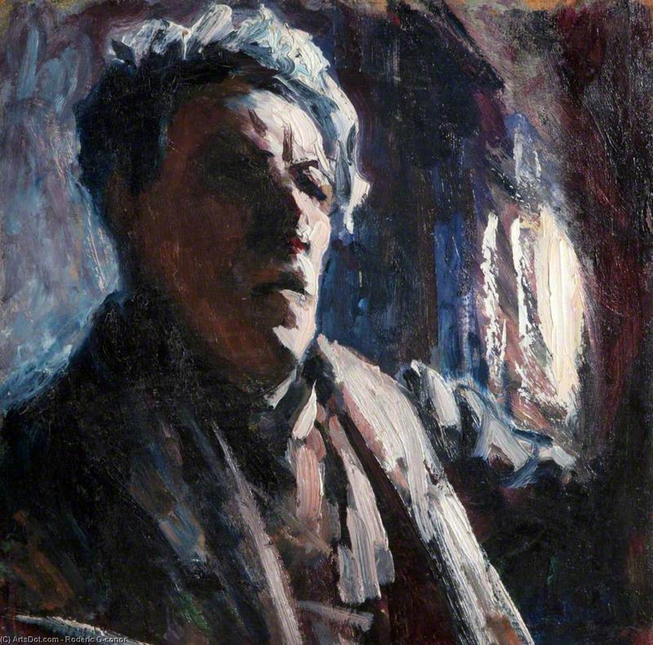 WikiOO.org - Encyclopedia of Fine Arts - Maleri, Artwork Roderic O'conor - Self Portrait
