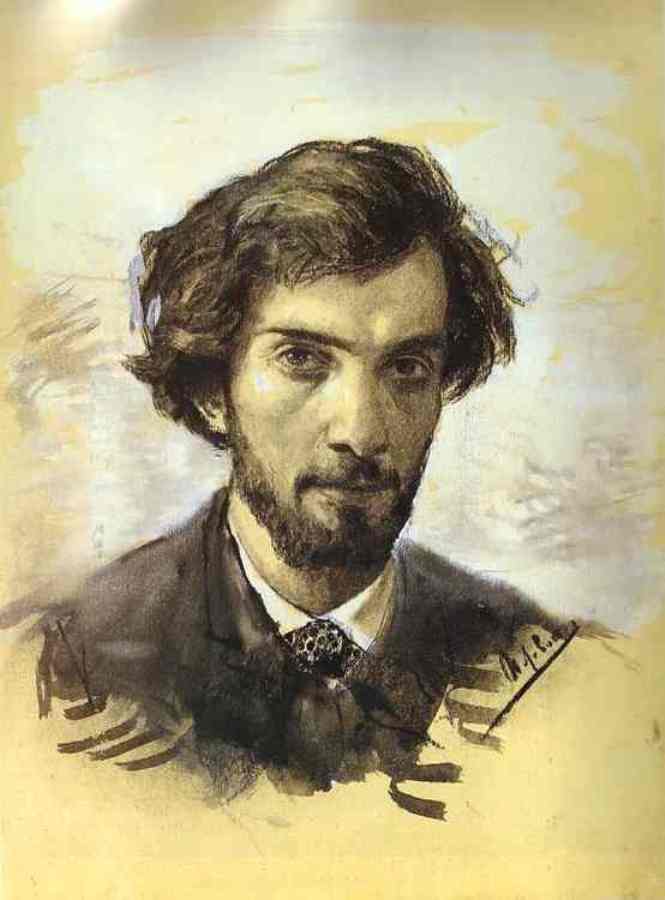 WikiOO.org - Encyclopedia of Fine Arts - Målning, konstverk Isaak Ilyich Levitan - Self-portrait