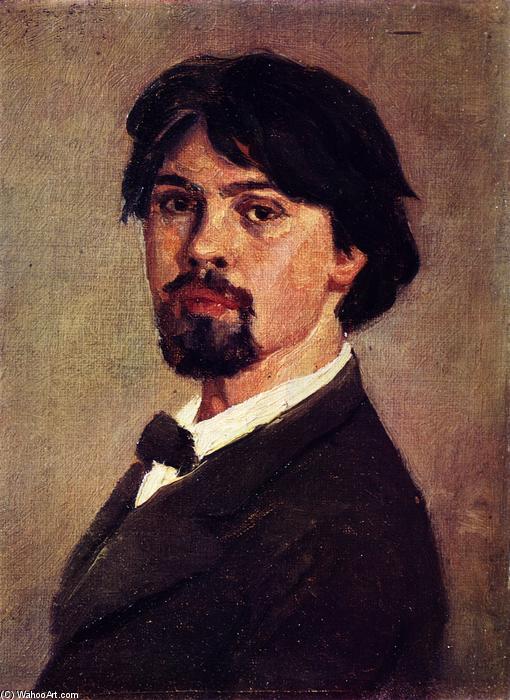 WikiOO.org - אנציקלופדיה לאמנויות יפות - ציור, יצירות אמנות Vasili Ivanovich Surikov - Self-Portrait
