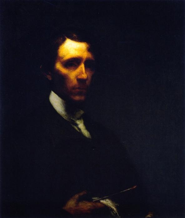 Wikioo.org - The Encyclopedia of Fine Arts - Painting, Artwork by Elliott Dangerfield - Self-Portrait