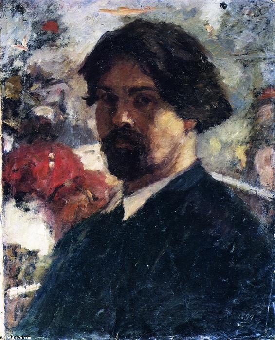 WikiOO.org - Encyclopedia of Fine Arts - Maľba, Artwork Vasili Ivanovich Surikov - Self-Portrait