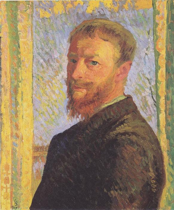 WikiOO.org - Encyclopedia of Fine Arts - Maľba, Artwork Giovanni Giacometti - Self-portrait
