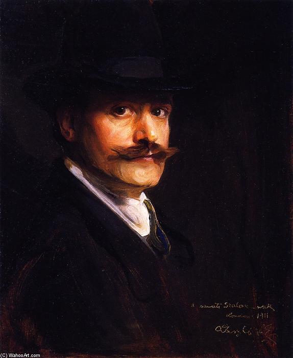 Wikioo.org - สารานุกรมวิจิตรศิลป์ - จิตรกรรม Philip Alexius De Laszlo - Self-Portrait