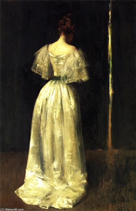 Wikioo.org – La Enciclopedia de las Bellas Artes - Pintura, Obras de arte de William Merritt Chase - Decimoséptimo Siglo Señora