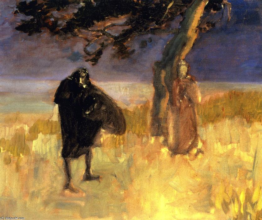 Wikioo.org - สารานุกรมวิจิตรศิลป์ - จิตรกรรม John Singer Sargent - A Shakespearean Scene