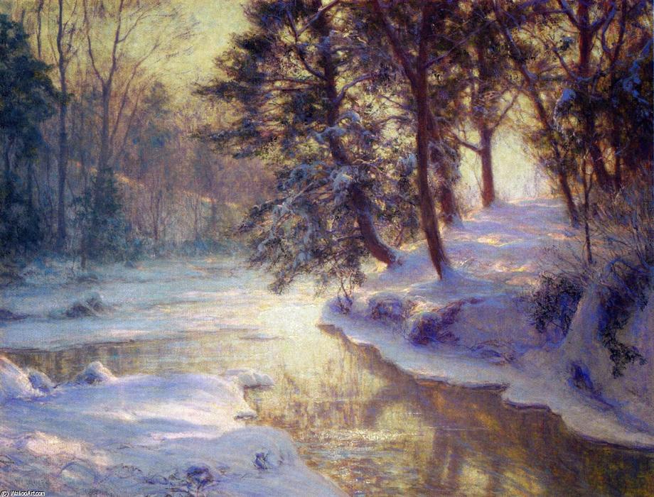 Wikioo.org - The Encyclopedia of Fine Arts - Painting, Artwork by Walter Launt Palmer - The Shining Stream