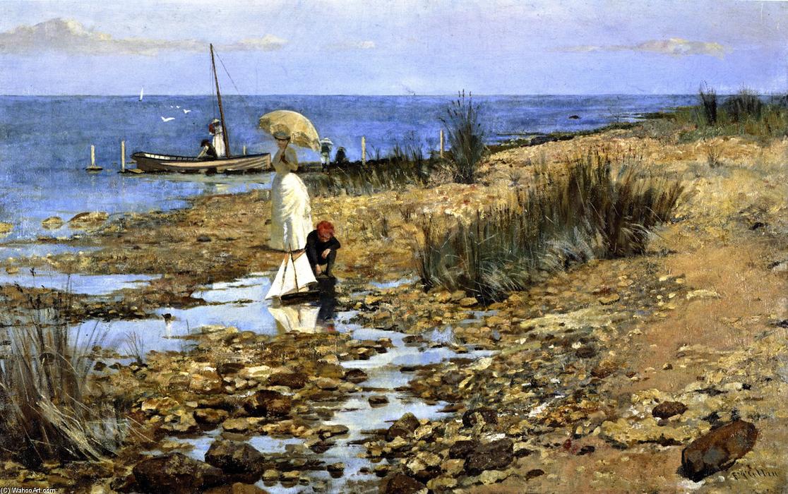 Wikioo.org - The Encyclopedia of Fine Arts - Painting, Artwork by Frederick Mccubbin - The Shore
