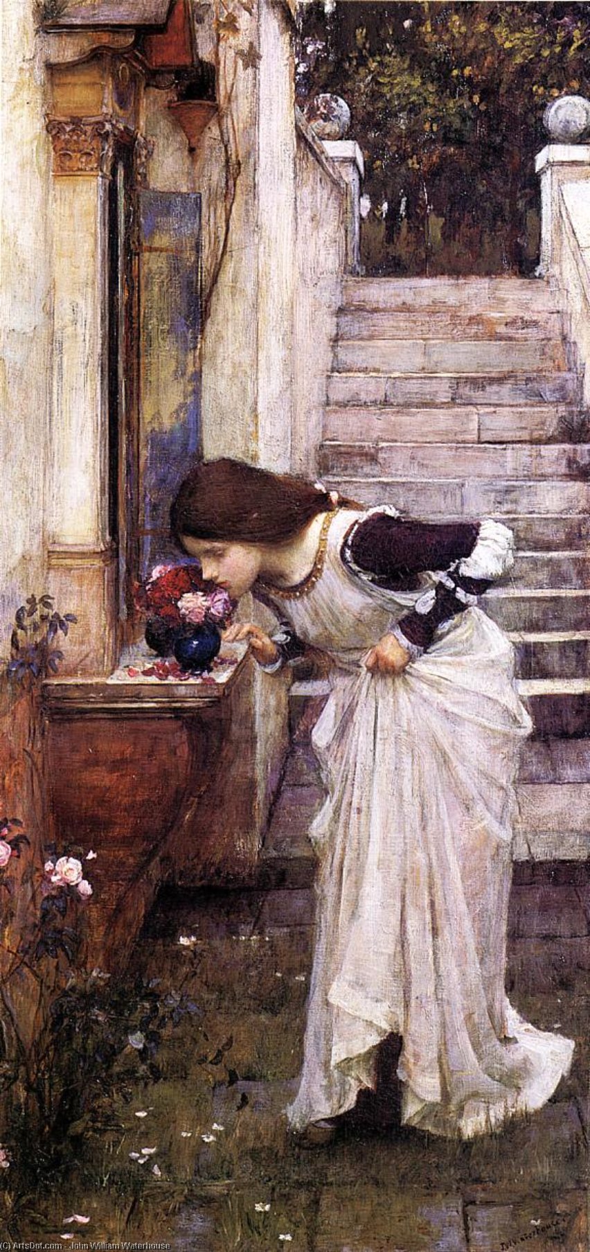 Wikioo.org - The Encyclopedia of Fine Arts - Painting, Artwork by John William Waterhouse - The Shrine