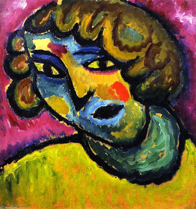 Wikioo.org - The Encyclopedia of Fine Arts - Painting, Artwork by Alexej Georgewitsch Von Jawlensky - Silence