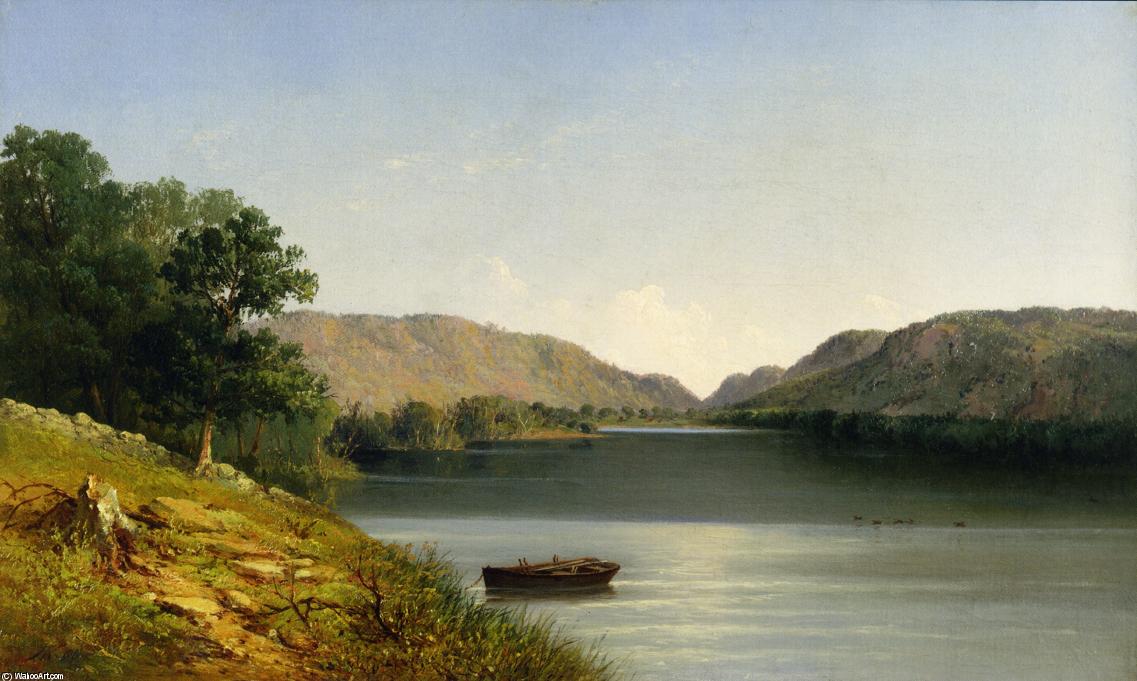 Wikioo.org - The Encyclopedia of Fine Arts - Painting, Artwork by John Williamson - Silent Lake