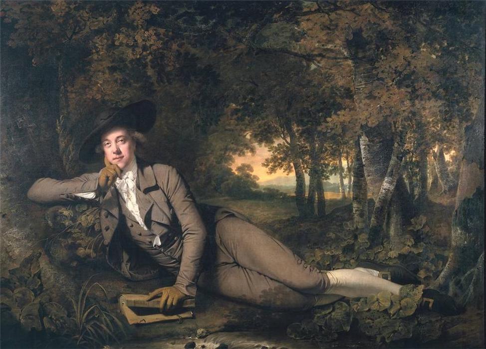 WikiOO.org - אנציקלופדיה לאמנויות יפות - ציור, יצירות אמנות Joseph Wright Of Derby - Sir Brooke Boothby