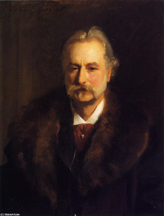 Wikioo.org - The Encyclopedia of Fine Arts - Painting, Artwork by John Singer Sargent - Sir George Lewis