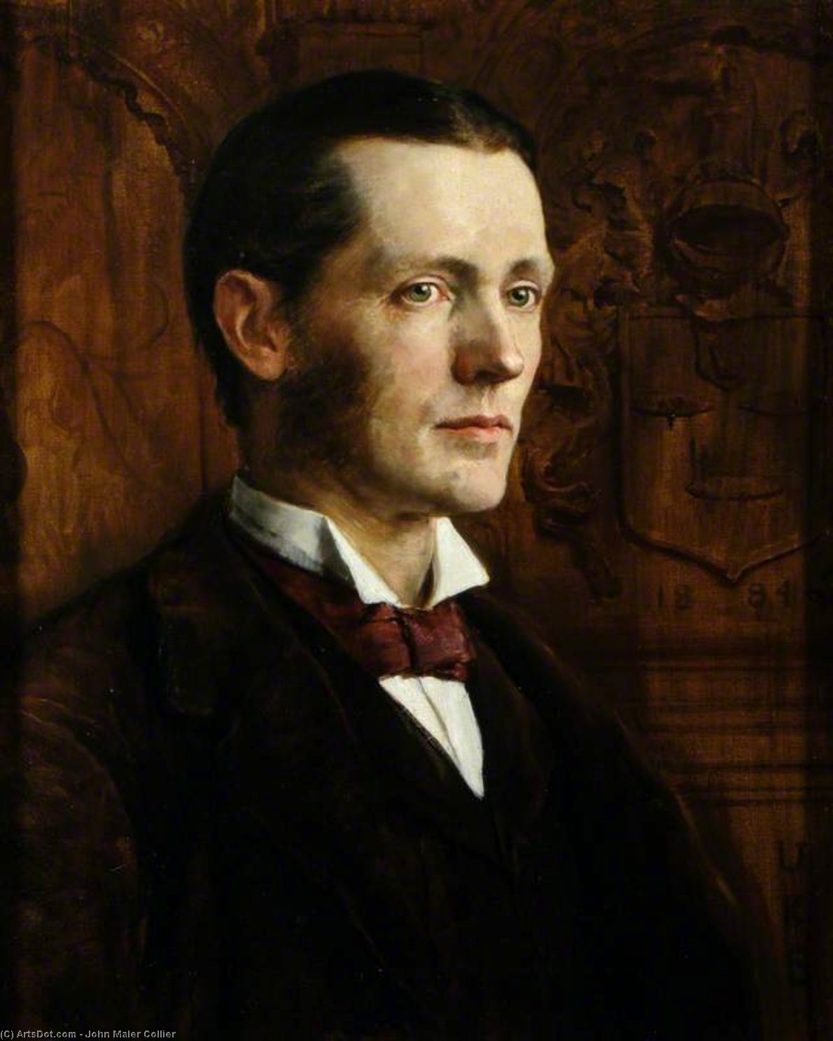 WikiOO.org - Encyclopedia of Fine Arts - Maalaus, taideteos John Maler Collier - Sir Ughtred Kay-Shuttleworth